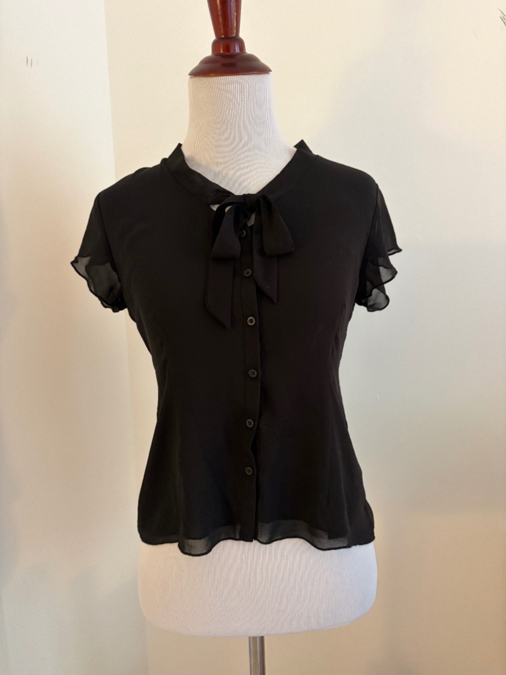 Brandy Melville Black Tie Top - New with Tags
